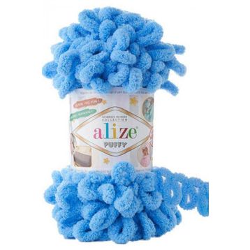 Alize 289 Mavi Puffy El Örgü İpi