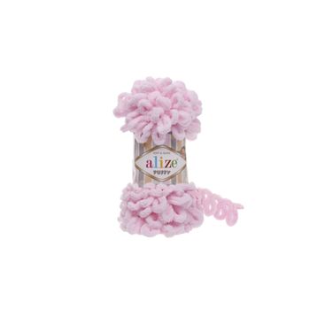 Alize 31 bebe Pembe 5'li Puffy El Örgü İpi