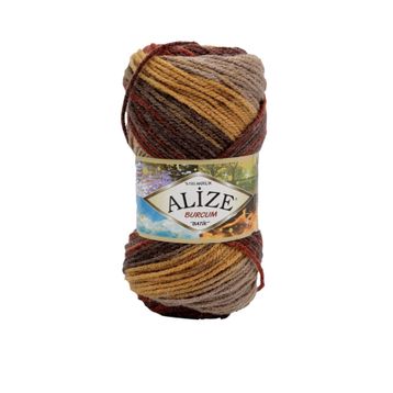 Alize 3379 5'li Burcum Batik El Örgü İpi