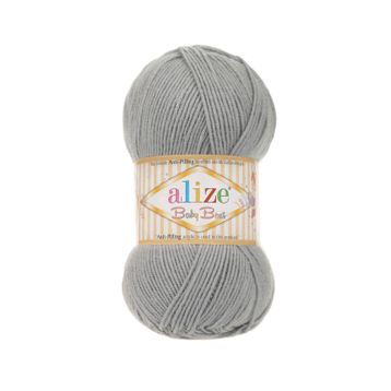 Alize 344 Gri Baby Best El Örgü İpi