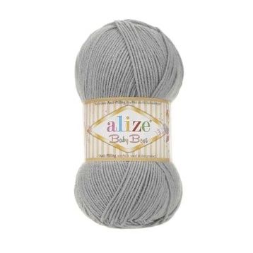 Alize 344 Gri Baby Best El Örgü İpi