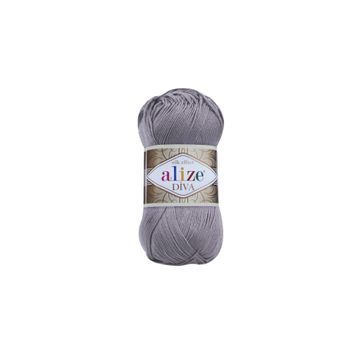 Alize 348 Füme 5'li Diva El Örgü İpi