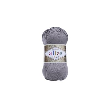 Alize 348 Füme 5'li Diva El Örgü İpi