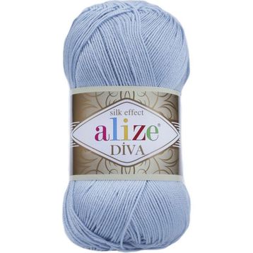 Alize 350 Diva 5 Adet Deniz Mavisi Örgü İpi