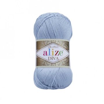 Alize 350 Diva 5 Adet Deniz Mavisi Örgü İpi