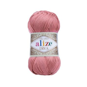 Alize 354 Gül 5'li Diva El Örgü İpi