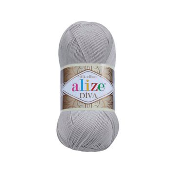 Alize 355 Gri 5'li Diva El Örgü İpi