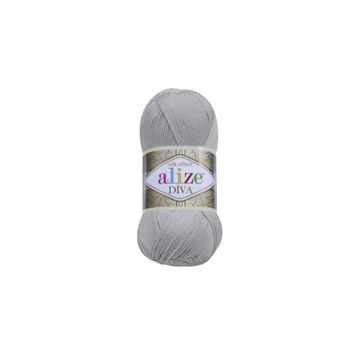 Alize 355 Gri 5'li Diva El Örgü İpi