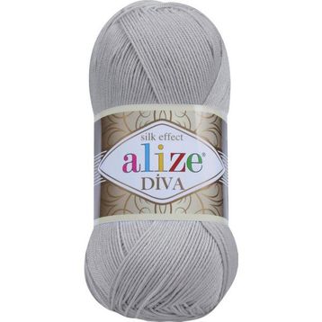 Alize 355 Gri 5'li Diva El Örgü İpi
