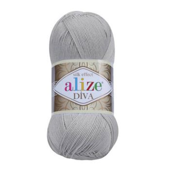 Alize 355 Gri Diva El Örgü İpi