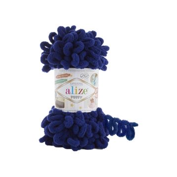 Alize 360 Gece Mavisi Puffy El Örgü İpi