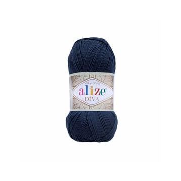 Alize 361 Lacivert 5'li Diva El Örgü İpi