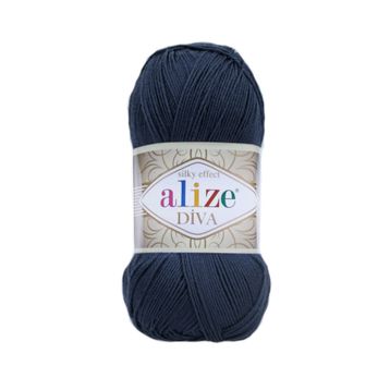 Alize 361 Lacivert 5'li Diva El Örgü İpi