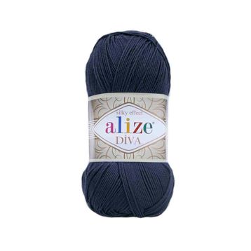 Alize 361 Lacivert Diva El Örgü İpi