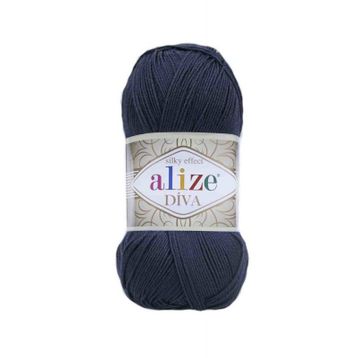 Alize 361 Lacivert Diva El Örgü İpi