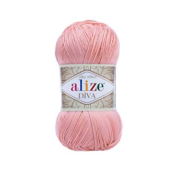 Alize 363 Gelin Pembesi 5'li Diva El Örgü İpi