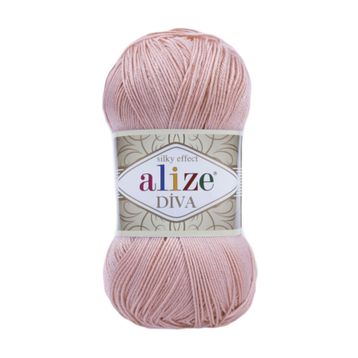 Alize 363 Gelin Pembesi 5'li Diva El Örgü İpi