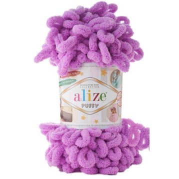 Alize 378 Orkide Puffy Fine El Örgü İpi