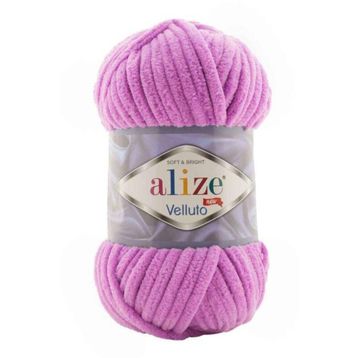 Alize 378 Orkide Velluto 100 gr El Örgü İpi
