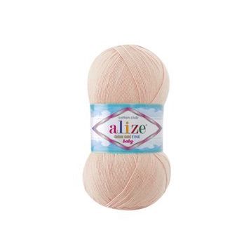 Alize 382 ten 5'li Cotton Gold Fine Baby El Örgü İpi