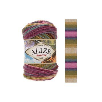 Alize 4341 Burcum Batik El Örgü İpi