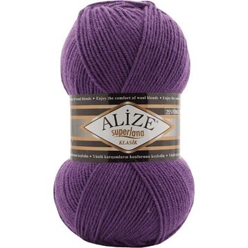 Alize 44 Mor Cotton Gold Amigurumi Örgü İpi