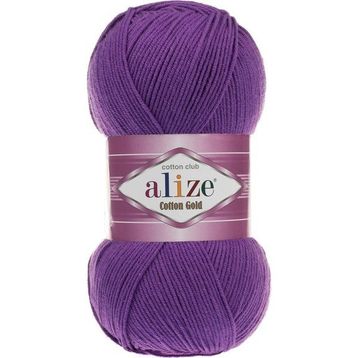 Alize 44 Mor Cotton Gold Amigurumi Örgü İpi