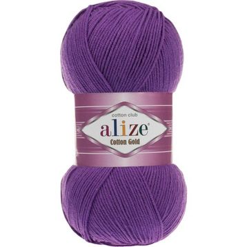 Alize 44 Mor Cotton Gold Amigurumi Örgü İpi