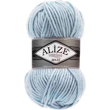 Alize 480 Açık Mavi Superlana Maxi Örgü İpi
