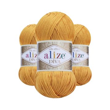 Alize 488 Safran Diva El Örgü İpi