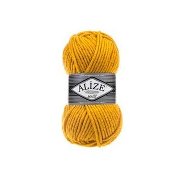 Alize 488 Sarı Superlana Maxi El Örgü İpi