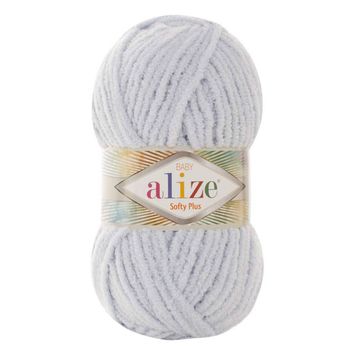 Alize 500 Açık Gri Softy Plus El Örgü İpi