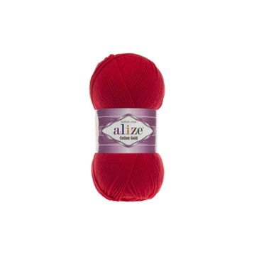 Alize 56 kırmızı 5'li Soft Plus El Örgü İpi