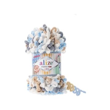 Alize 5946 5'li Puffy Fine Color El Örgü İpi