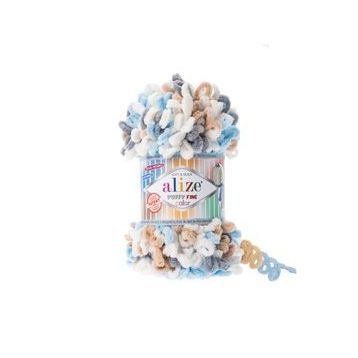 Alize 5946 5'li Puffy Fine Color El Örgü İpi