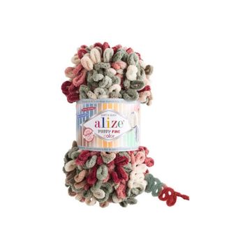 Alize 6039 Puffy Fine Color 5 Adet Örgü İpi