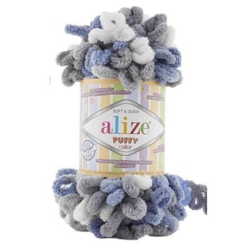 Alize 6075 Puffy Color El Örgü İpi