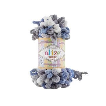 Alize 6075 Puffy Color El Örgü İpi