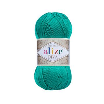 Alize 610 Yeşim 5'li Diva El Örgü İpi