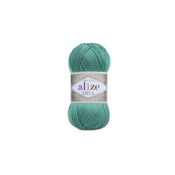 Alize 610 Yeşim 5'li Diva El Örgü İpi