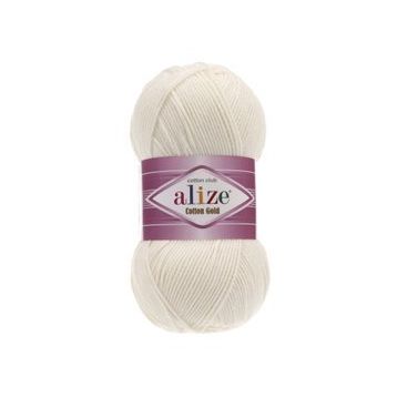 Alize 62 açık Krem 5'li Soft Plus El Örgü İpi