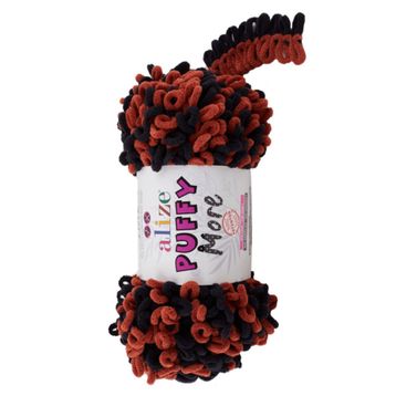 Alize 6262 150 gr Puffy More El Örgü İpi