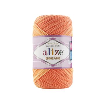 Alize 7687 Cotton Gold Batik 100 gr El Örgü İpi