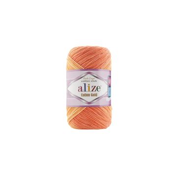 Alize 7687 Cotton Gold Batik 100 gr El Örgü İpi