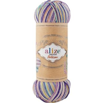 Alize 9003 Superwash Artisan 5 Adet Örgü İpi
