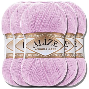 Alize Angora Gold 27 5 Adet Örgü İpi