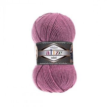Alize Angora Gold Simli 28 Kuru Gül 100 gr Örgü İplik