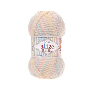 Alize Baby Best Batik 6655 100 gr Örgü İpi