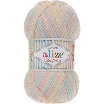 Alize Baby Best Batik 6655 100 gr Örgü İpi