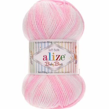 Alize Baby Best Batik 6660 100 gr Örgü İpi